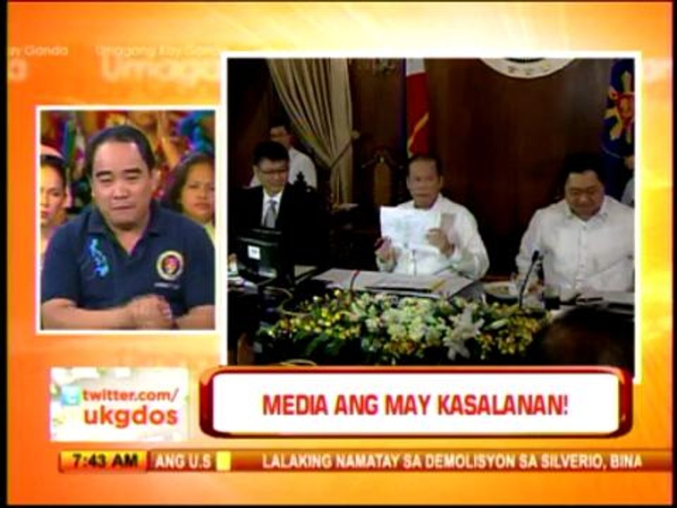 Punto por Punto: Media ang may kasalanan!