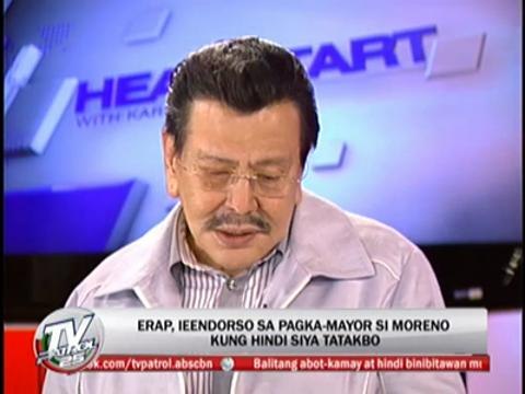 Erap considering Isko as running-mate in 2013