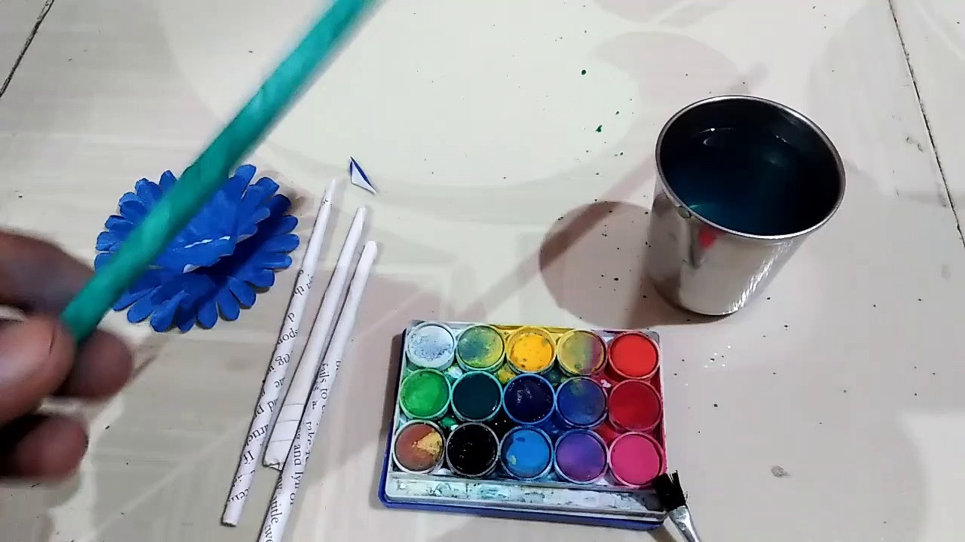 ⁣How to make paper rose | how to make flowers