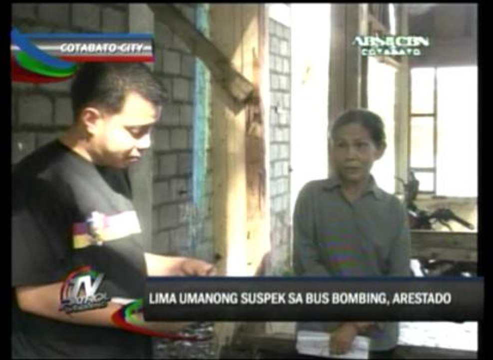Five Cotabato bombing suspects nabbed