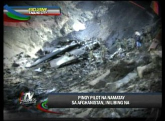 Afghan Pinoy pilot laid to rest
