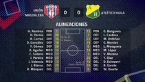 Resumen partido entre Unión Magdalena y Atlético Huila Jornada 2 Clausura Colombia