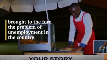 The first-class honours graduate who lives on the streets