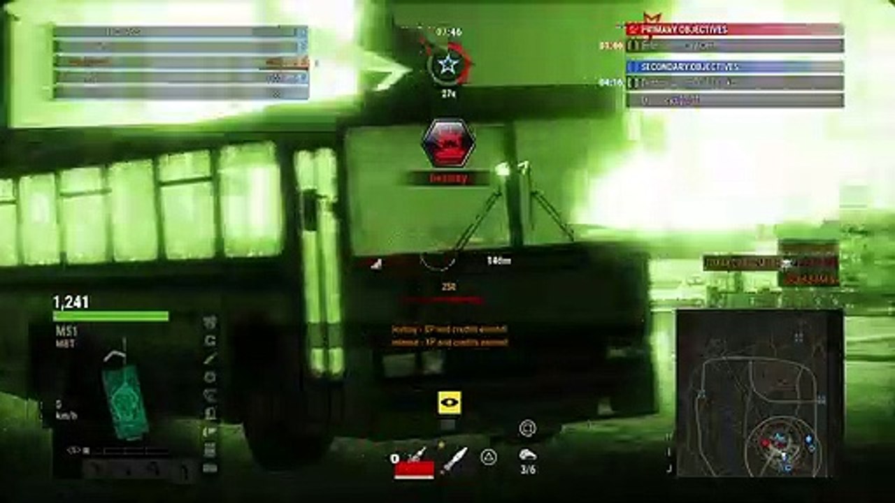 Major cheating monday morning Armoured Warfare PS4