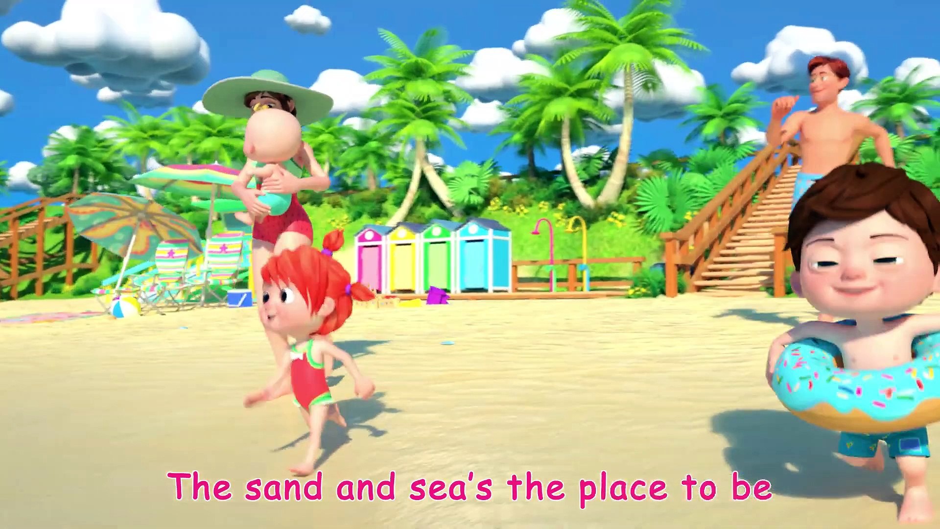 Playdate at the Beach Song + MORE CoComelon Nursery Rhymes & Beach