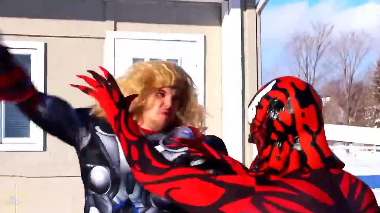 Spiderman in trouble