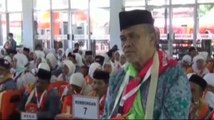 Jemaah Calon Haji Kloter 22 Embarkasi Makassar Masuk Asrama Haji