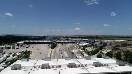 Gurbetçiler Edirne esnafının yüzünü güldürüyor