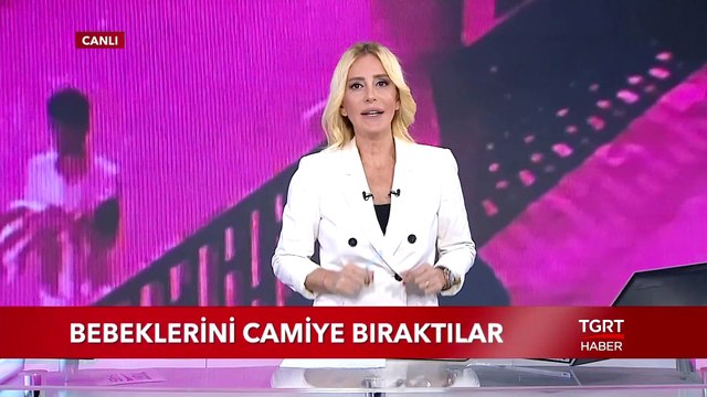 İki Aylık Bebeklerini Cami Avlusuna Bıraktılar