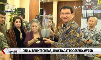 Dinilai Berintegritas, Ahok Dapat Roosseno Award