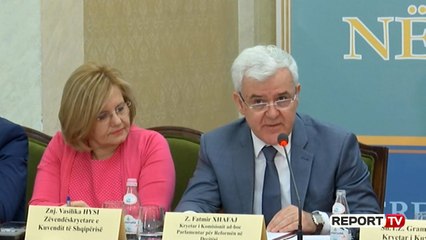 Report TV - 3 vitet e reformës në Drejtësi, Xhafaj: Fjalët do i marrë era, kjo vepër mbetet