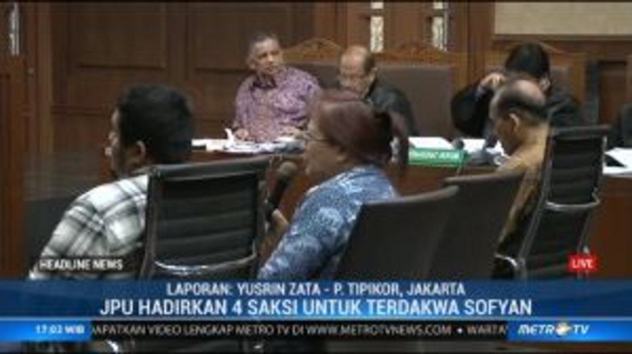 JPU Hadirkan 4 Saksi dalam Sidang Kasus Suap Proyek PLTU Riau-1