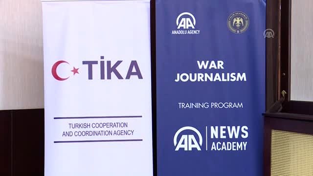 AA'nın 15. Dönem Savaş Muhabirliği Eğitimi başladı