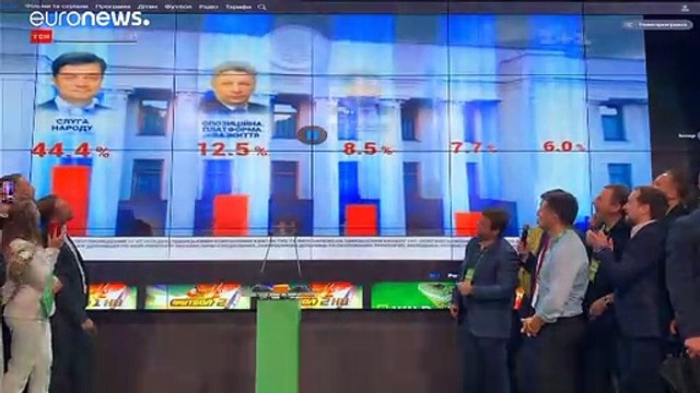 Слуга народа лидирует на выборах