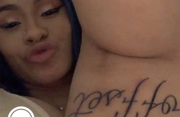 Cardi B zeigt ihr Liebes-Tattoo