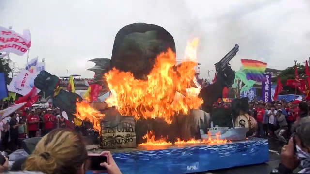 Various groups stage rallies leading up to United Peoples SONA