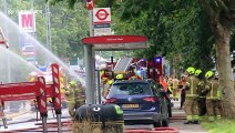 London firefighters tackle huge blaze at Walthamstow shopping centre