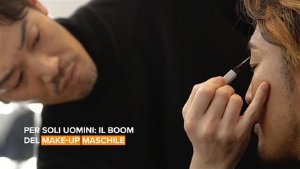Il make-up per uomini è di tendenza in Giappone