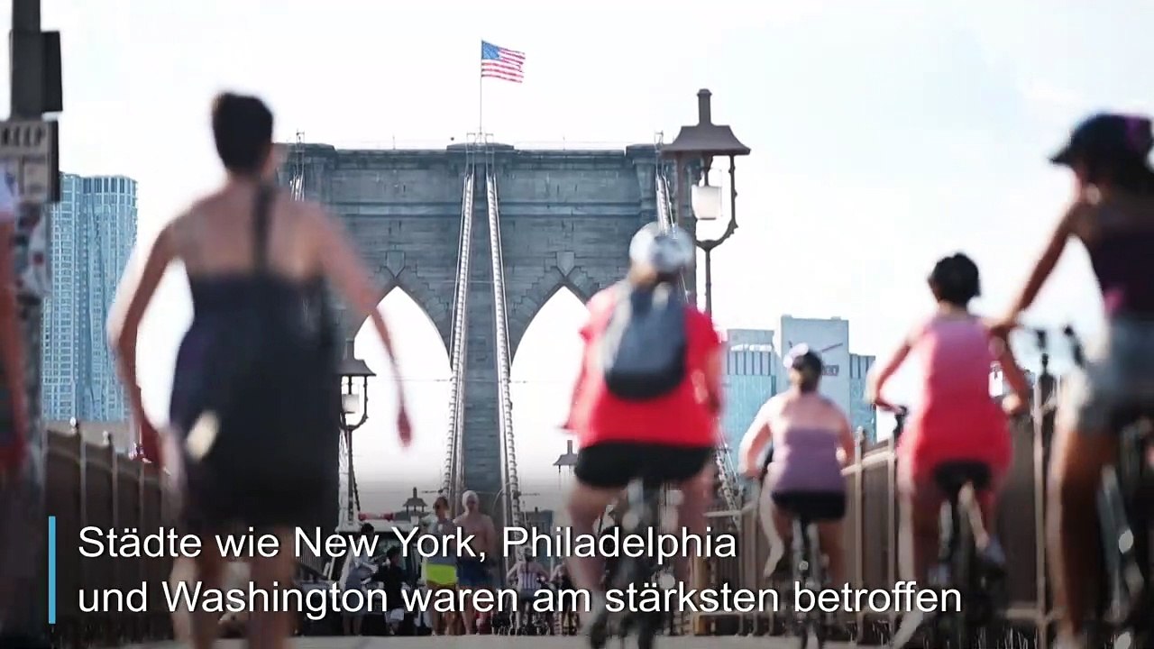 Hitzewelle in den USA ebbt ab