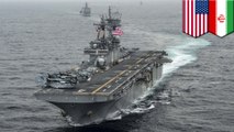 U.S. Navy vessel downs Iranian drone in Strait of Hormuz