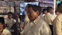 Duterte sings with Philippine Philharmonic Orchestra