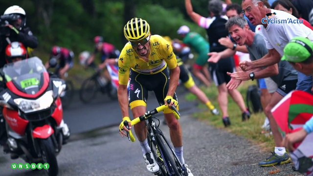 Tour de France 2019 - Julian Alaphilippe : Mon maillot jaune ne tient qu'à un fil mais Je donnerai tout jusqu'au bout
