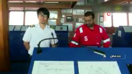 - İran’ın alıkoyduğu petrol tankerinden yeni görüntüler- İngiliz gemisine İran bayrağı