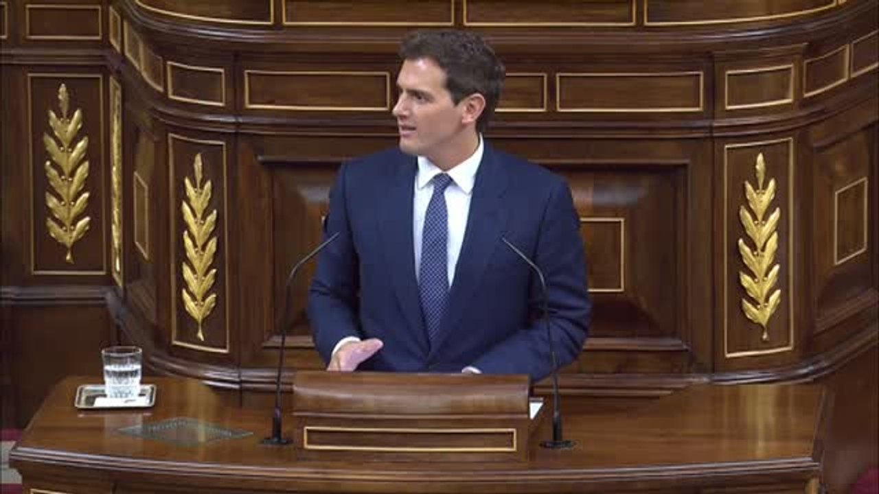 Albert Rivera: "Puro teatro es lo que lleva haciendo Pedro Sánchez en los últimos tres meses"
