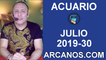 HOROSCOPO ACUARIO - Semana 2019-30 Del 21 al 27 de julio de 2019 - ARCANOS.COM