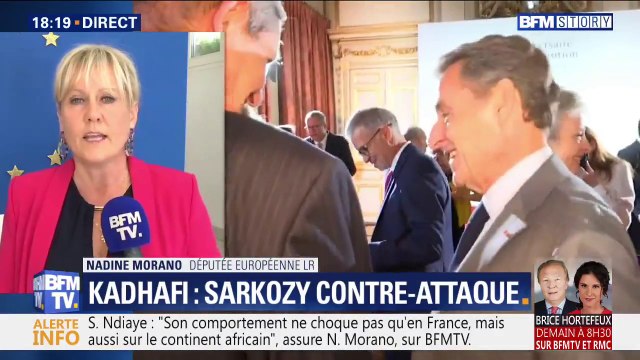 Nadine Morano (LR): Je n'ai jamais cru mais à cette histoire de financement libyen de la campagne électorale de Nicolas Sarkozy