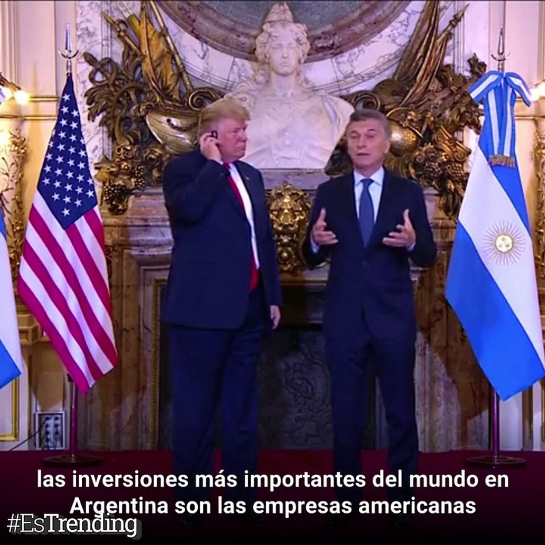 ⁣Video Del Presidente Trump... Siendo Trump