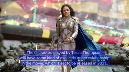 Tessa Thompson’s Valkyrie to Be  Marvel's First Official LGBTQ Superhero
