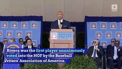 Mariano Rivera Shines at Baseball Hall of Fame Ceremony