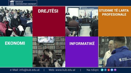 AF creative - Kolegji Universitar i Biznesit - Spot 2019