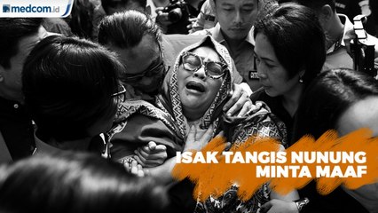 Isak Tangis Nunung Minta Maaf