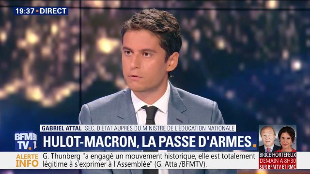 Gabriel Attal sur le CETA: Il y a des échanges commerciaux entre l'Europe et le Canada, l'enjeu c'est de les encadrer