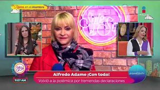 Alfredo Adame asegura que Rocío Banquells le sacó dinero | Sale el Sol