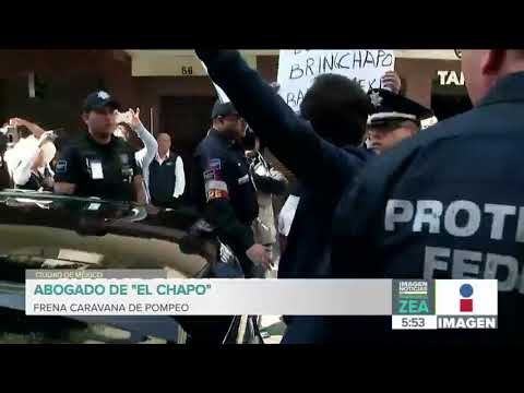 Protesta abogado de 'El Chapo' en la Secretaría de Relaciones Exteriores | Francisco Ze