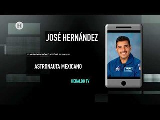 José Hernández fue rechazado 11 veces por la NASA antes de convertirse en astronauta