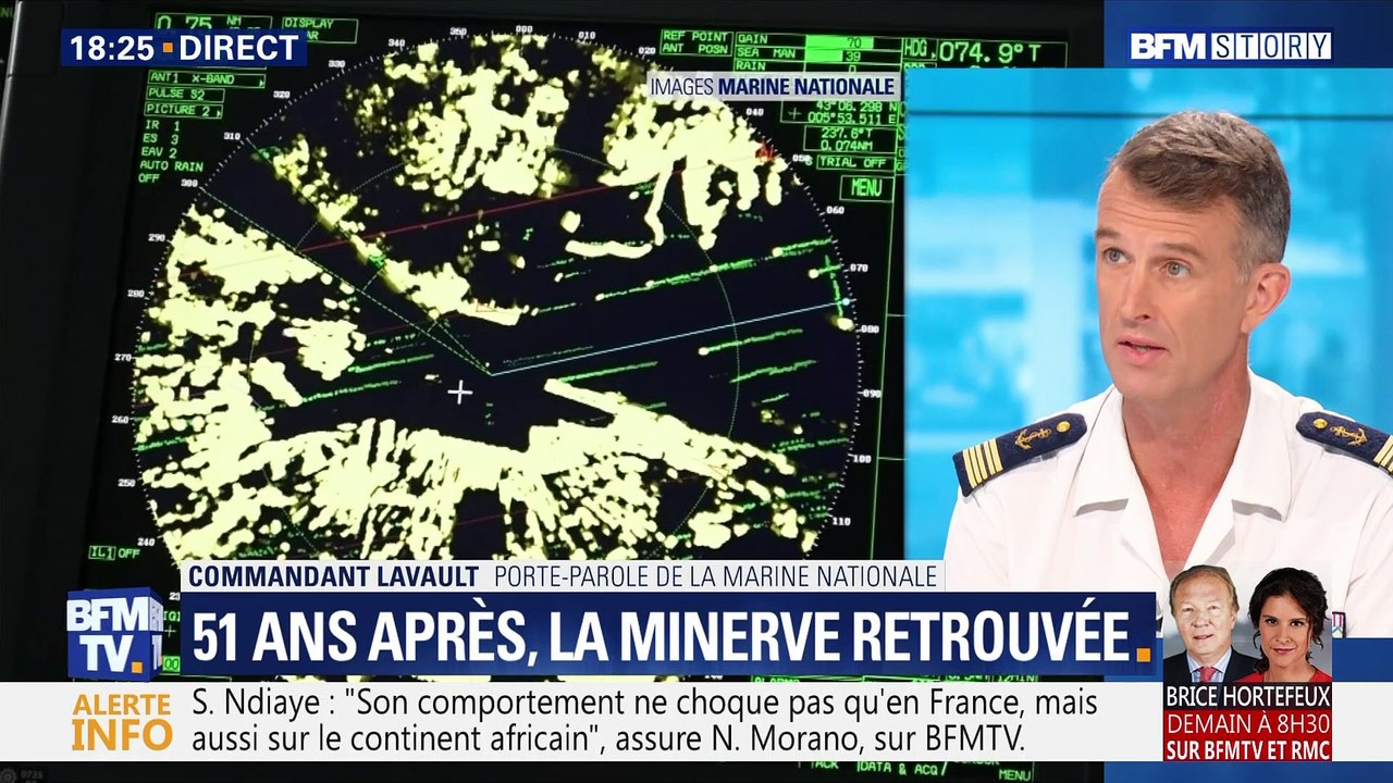 Le sous-marin La Minerve retrouvée 51 ans après