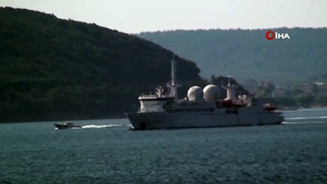 Fransız Savaş Gemisi Marmara Denizi'nden Ege'ye Doğru Yol Aldı