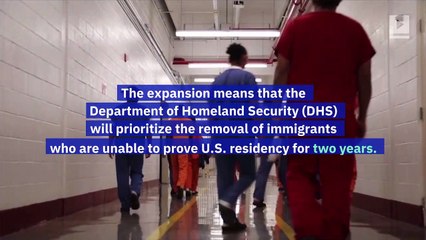 Trump Admin Announces Expansion of Expedited Immigrant Removal