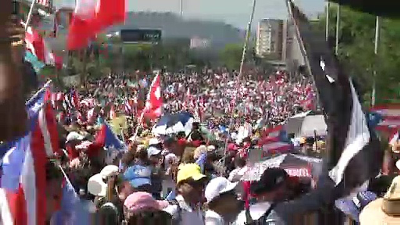 Protestos em Porto Rico