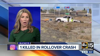 One dead, two seriously hurt in rollover crash on I-10 near Watson Road