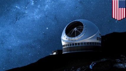 Activists protest against Hawaii's plan to build a giant telescope