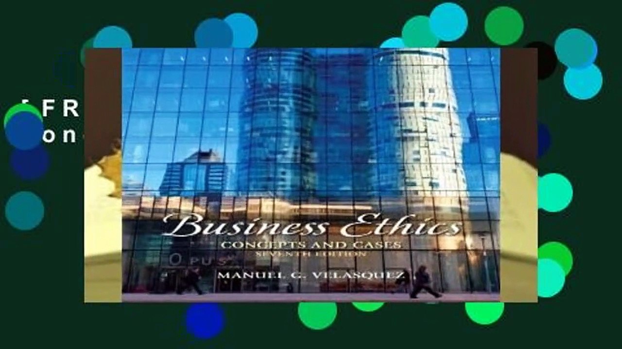 [FREE] Business Ethics: Concepts and Cases