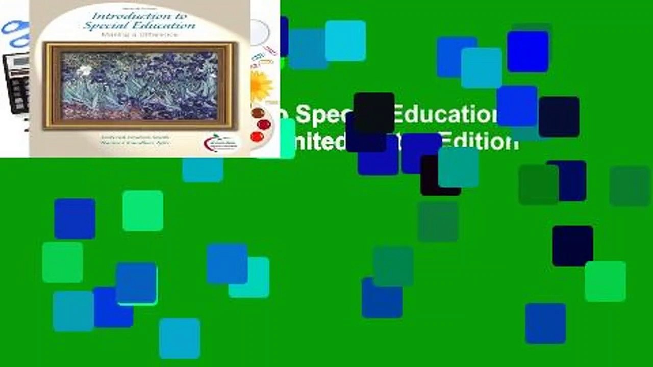 [READ] Introduction to Special Education: Making A Difference: United States Edition