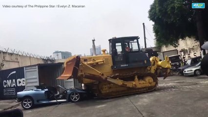 BOC destroys second-hand sports car