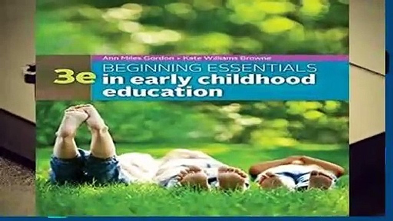 [READ] Beginning Essentials in Early Childhood Education