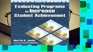 [READ] Evaluating Programs to Increase Student Achievement